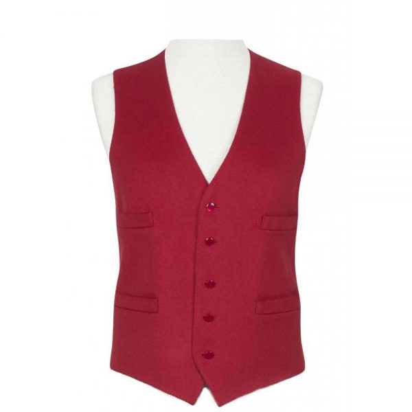 Waistcoat-Red